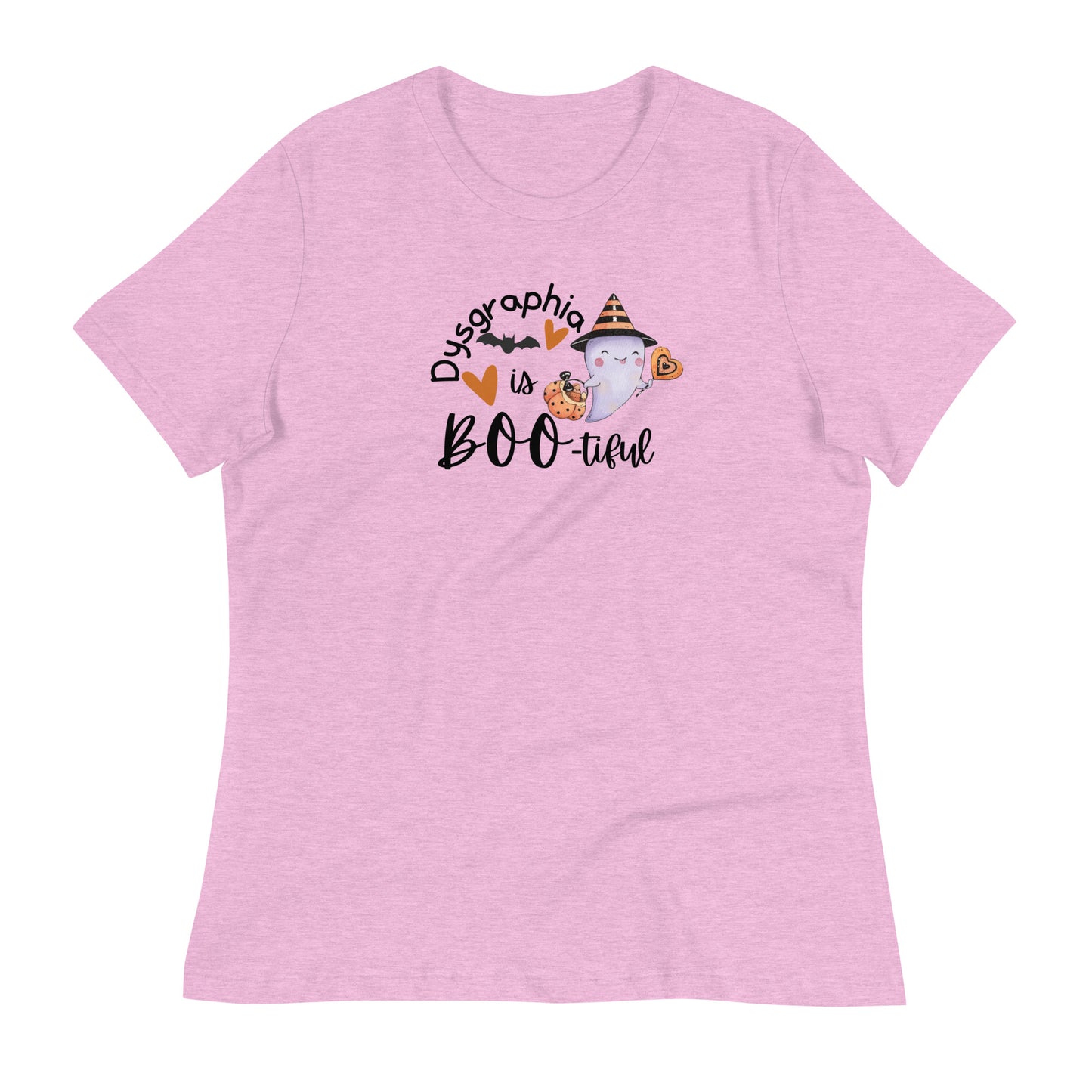 Dysgraphia is Boo-tiful Women's Relaxed T-Shirt
