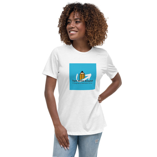Turn Write Around Women's Relaxed T-Shirt