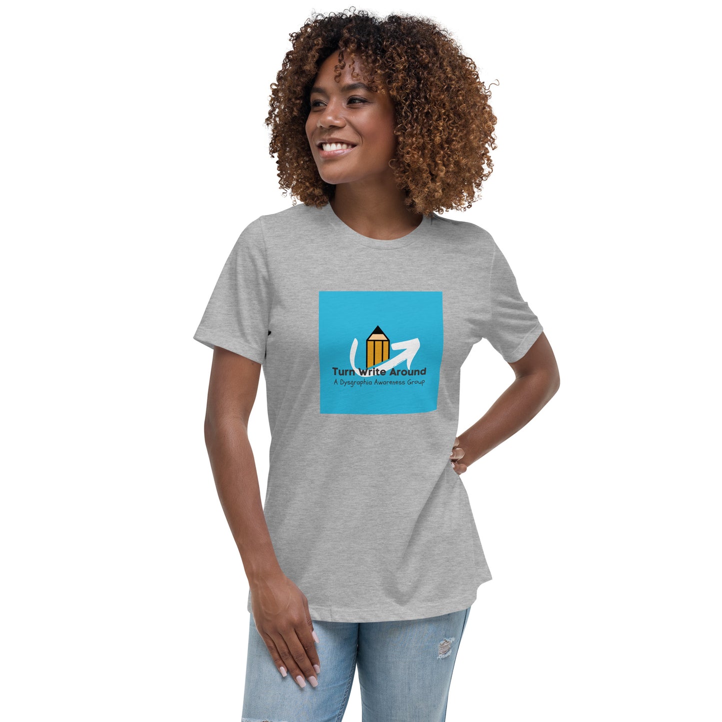 Turn Write Around Women's Relaxed T-Shirt