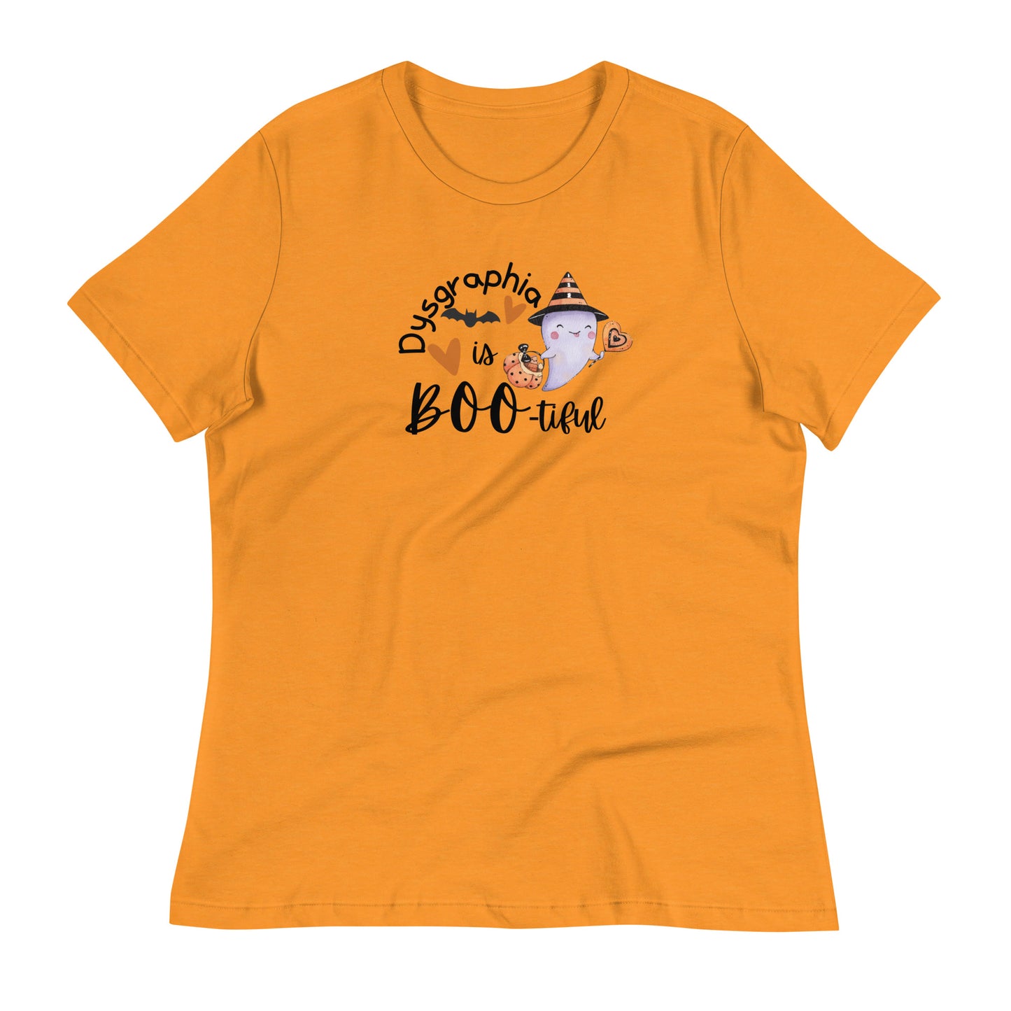 Dysgraphia is Boo-tiful Women's Relaxed T-Shirt