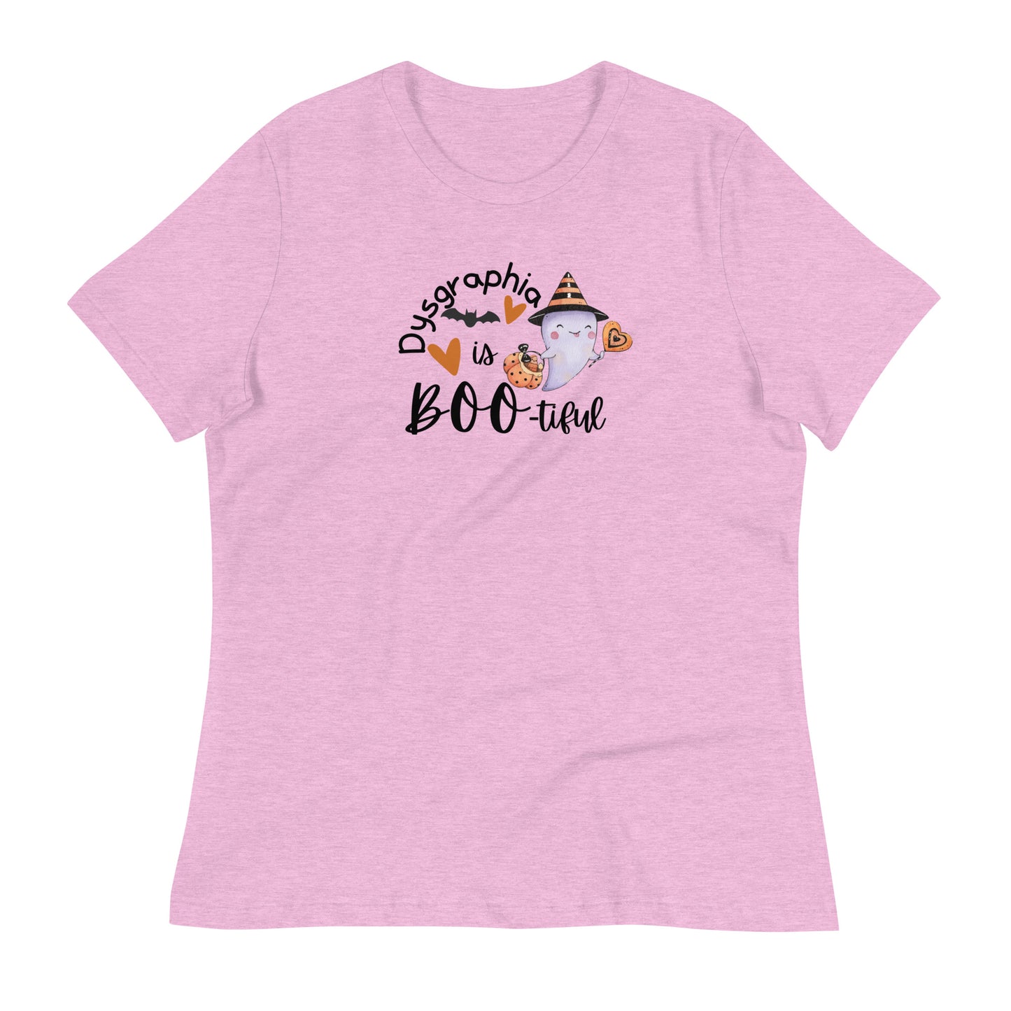 Dysgraphia is Boo-tiful Women's Relaxed T-Shirt