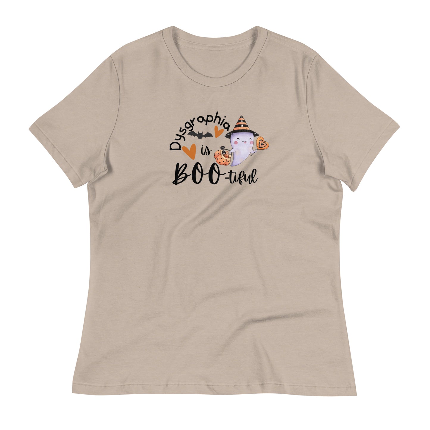 Dysgraphia is Boo-tiful Women's Relaxed T-Shirt