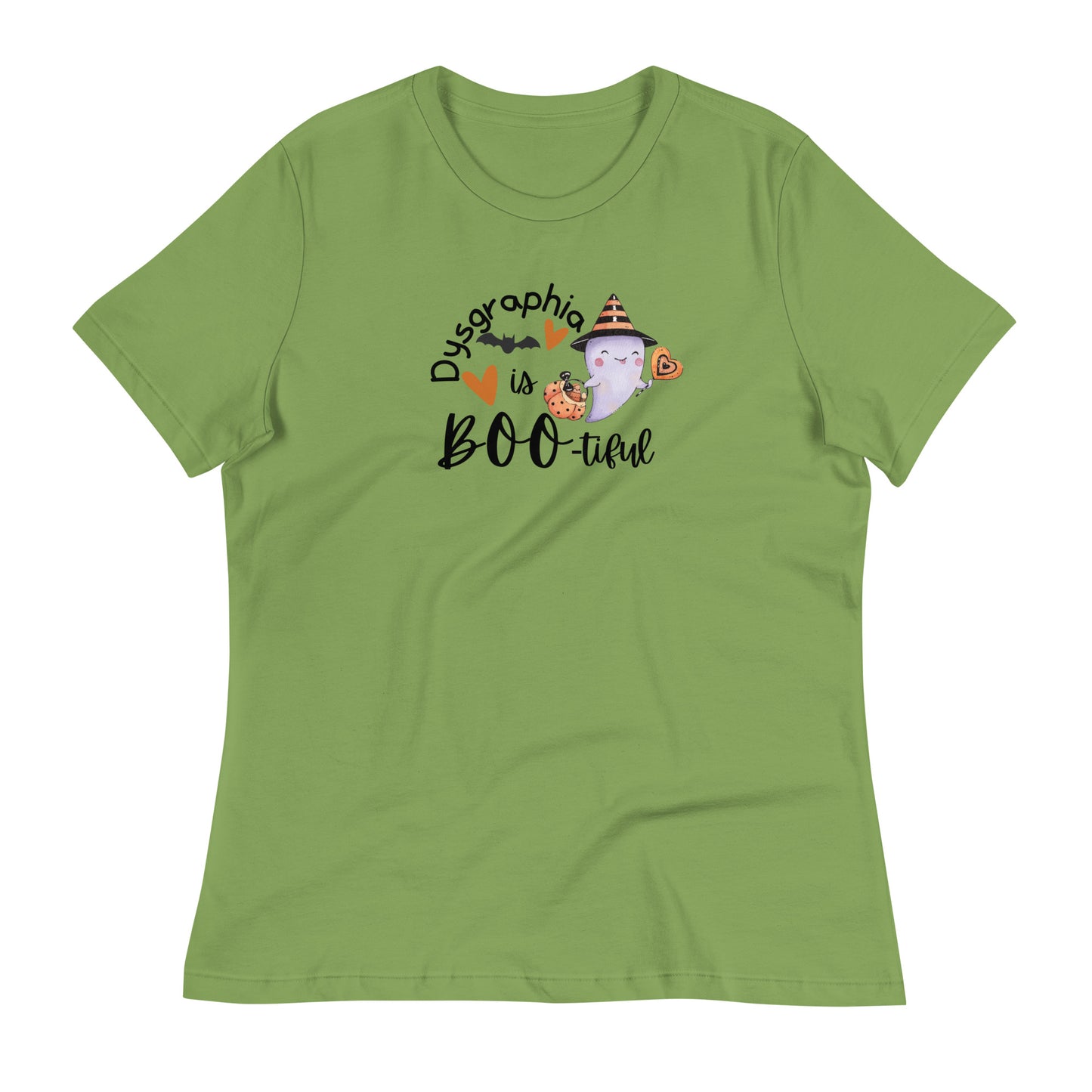 Dysgraphia is Boo-tiful Women's Relaxed T-Shirt